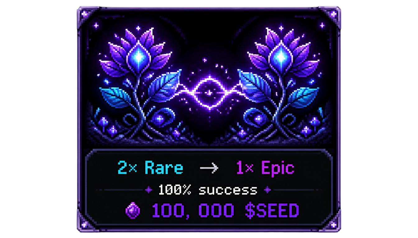 2x Rare to 1x Epic